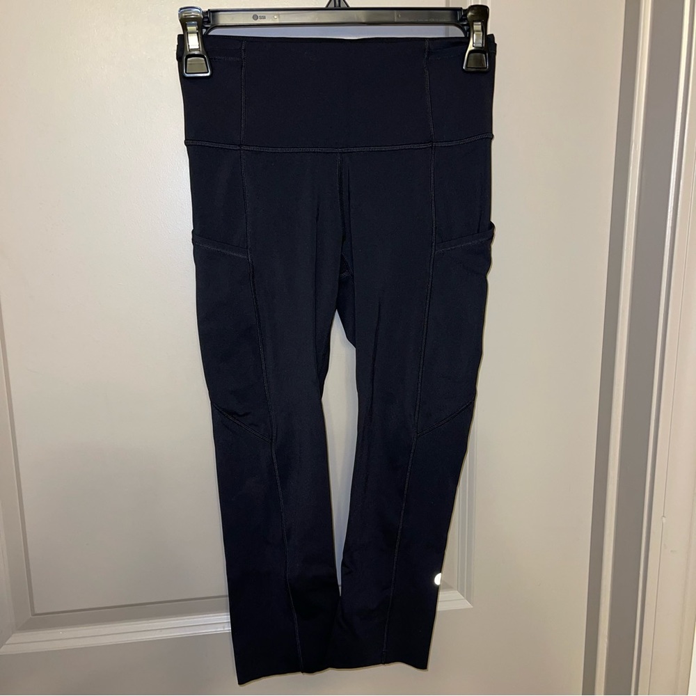 Lululemon Fast and Free High Rise Crop Legging 19” - Black